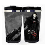 Overwatch Reaper Cup Stainless Steel 400ml Coffee Tea Cup Beer Stein Overwatch Birthday Gifts Christmas Gifts