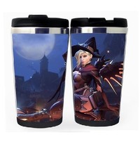 Overwatch Cup Stainless Steel 400ml Coffee Tea Cup Beer Stein Overwatch Birthday Gifts Christmas Gifts