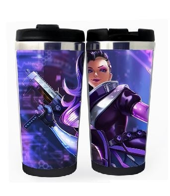 Overwatch Cup Stainless Steel 400ml Coffee Tea Cup Beer Stein Overwatch Birthday Gifts Christmas Gifts