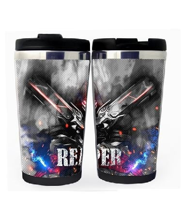 Overwatch Reaper Cup Nerezová ocel 400ml Káva Šálek čaje Pivo Stein Overwatch Dárky k narozeninám Vánoční dárky