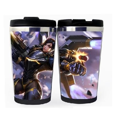 Overwatch Cup Stainless Steel 400ml Coffee Tea Cup Beer Stein Overwatch Birthday Gifts Christmas Gifts