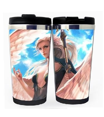 Overwatch Cup Stainless Steel 400ml Coffee Tea Cup Beer Stein Overwatch Birthday Gifts Christmas Gifts