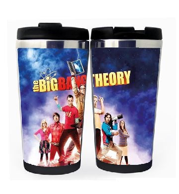 The Big Bang Theory Cup Stainless Steel 400ml Coffee Tea Cup Beer Stein The Big Bang Theory Birthday Gifts Christmas Gifts