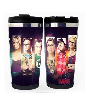 The Big Bang Theory Cup Stainless Steel 400ml Coffee Tea Cup Beer Stein The Big Bang Theory Birthday Gifts Christmas Gifts