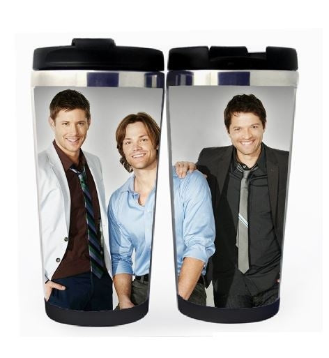 Supernatural Cup Stainless Steel 400ml Coffee Tea Cup Supernatural Beer Stein Birthday Gifts Christmas Gifts