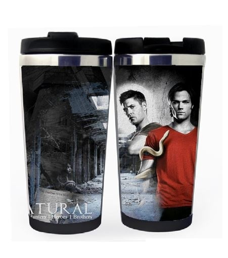Supernatural Cup Stainless Steel 400ml Coffee Tea Cup Supernatural Beer Stein Birthday Gifts Christmas Gifts