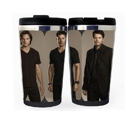 Supernatural Cup Stainless Steel 400ml Coffee Tea Cup Supernatural Beer Stein Birthday Gifts Christmas Gifts