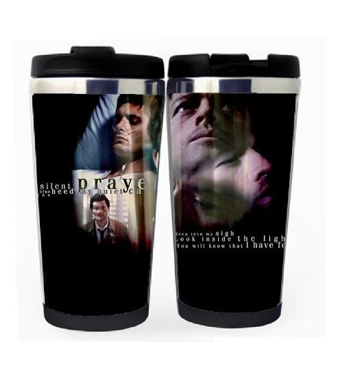 Supernatural Cup Stainless Steel 400ml Coffee Tea Cup Supernatural Beer Stein Birthday Gifts Christmas Gifts