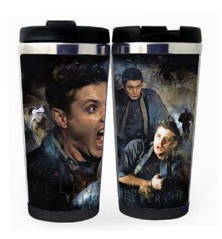 Supernatural Cup Stainless Steel 400ml Coffee Tea Cup Supernatural Beer Stein Birthday Gifts Christmas Gifts