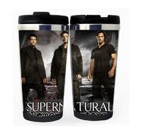 Supernatural Castiel Šálek Nerezová ocel 400ml Kávový Šálek Supernatural Castiel Angel Beer Stein Dárky k narozeninám Vánoční dárky