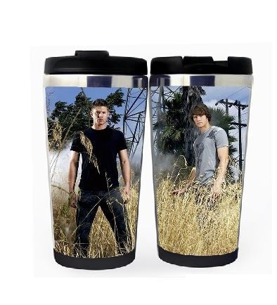 Supernatural Cup Dean Sam Stainless Steel 400ml Coffee Tea Cup Supernatural Beer Stein Birthday Gifts Christmas Gifts