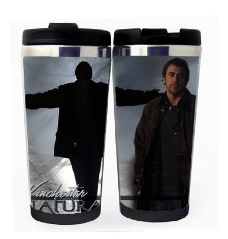 Supernatural Cup  Stainless Steel 400ml Coffee Tea Cup Supernatural Beer Stein Birthday Gifts Christmas Gifts
