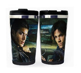 Supernatural Dean Sam Šálek Nerezová ocel 400ml Káva Šálek čaje Supernatural Beer Stein Dárky k narozeninám Vánoční dárky