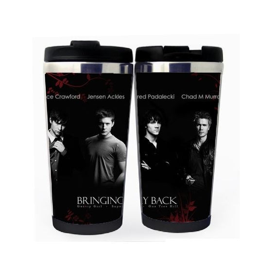 Supernatural Dean Cup Stainless Steel 400ml Coffee Tea Cup Supernatural Beer Stein Birthday Gifts Christmas Gifts