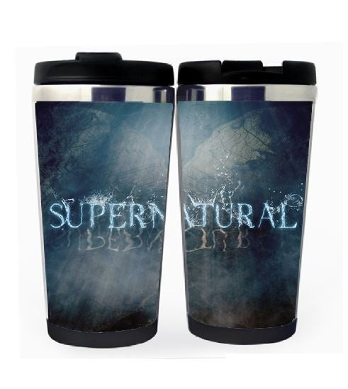 Supernatural Cup Stainless Steel 400ml Coffee Tea Cup Supernatural Beer Stein Birthday Gifts Christmas Gifts