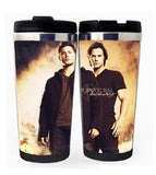 Supernatural Winchester Brothers Cup Stainless Steel 400ml Coffee Tea Cup Supernatural Beer Stein Birthday Gifts Christmas Gifts