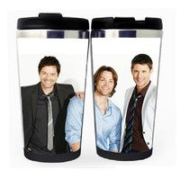 Supernatural Winchester Brothers Cup Nerezová ocel 400ml Káva Šálek na čaj Supernatural Beer Stein Dárky k narozeninám Vánoční dárky