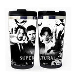 Supernatural Winchester Brothers Cup Stainless Steel 400ml Coffee Tea Cup Supernatural Beer Stein Birthday Gifts Christmas Gifts