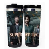 Supernatural Winchester Brothers Cup Stainless Steel 400ml Coffee Tea Cup Supernatural Beer Stein Birthday Gifts Christmas Gifts