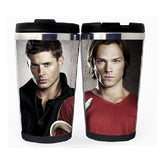 Supernatural Winchester Brothers Cup Stainless Steel 400ml Coffee Tea Cup Supernatural Beer Stein Birthday Gifts Christmas Gifts