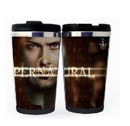 Supernatural Dean Cup Stainless Steel 400ml Coffee Tea Cup Supernatural Beer Stein Birthday Gifts Christmas Gifts