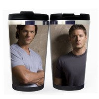Supernatural Winchester Brothers Cup Stainless Steel 400ml Coffee Tea Cup Supernatural Beer Stein Birthday Gifts Christmas Gifts