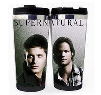 Supernatural Winchester Brothers Cup Stainless Steel 400ml Coffee Tea Cup Supernatural Beer Stein Birthday Gifts Christmas Gifts