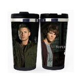 Supernatural Winchester Brothers Cup Stainless Steel 400ml Coffee Tea Cup Supernatural Beer Stein Birthday Gifts Christmas Gifts