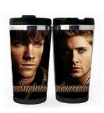 Supernatural Winchester Brothers Cup Stainless Steel 400ml Coffee Tea Cup Supernatural Beer Stein Birthday Gifts Christmas Gifts
