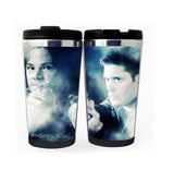 Supernatural Winchester Brothers Cup Nerezová ocel 400ml Káva Šálek na čaj Supernatural Beer Stein Dárky k narozeninám Vánoční dárky