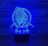 The indians 3D Illusion Led Table Lamp 7 Color Change LED Desk Light Lamp The indians Gifts