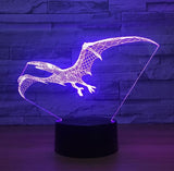 Game of Thrones Dragon The dinosaur 3D Illusion Led Table Lamp 7 Color Change LED Desk Light Lamp dragon The dinosaur Decoration