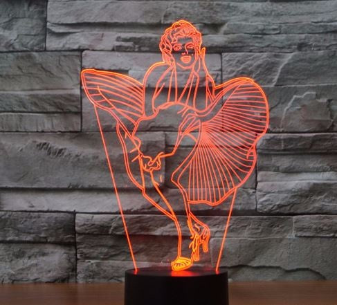 Marilyn Monroe lamp