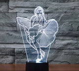Marilyn Monroe lamp