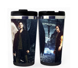 Supernatural Winchester Brothers Cup Nerezová ocel 400ml Káva Šálek na čaj Supernatural Beer Stein Dárky k narozeninám Vánoční dárky