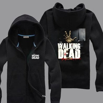 The Walking Dead Jacket Coats Zipper Hoodie Sweatshirts UnisexThe Walking Dead Sweater Birthday Gifts Christmas Gifts