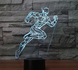 The Flash 3D Illusion Led Table Lamp 7 Color Change LED Desk Light Lamp The Flash Birthday Gifts Christmas Gifts