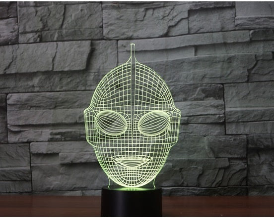 Altman 3D Illusion Led Table Lamp 7 Color Change LED Desk Light Lamp Altman  Birthday Gifts Christmas Gifts