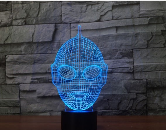 Altman 3D Illusion Led Table Lamp 7 Color Change LED Desk Light Lamp Altman  Birthday Gifts Christmas Gifts