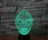 Altman 3D Illusion Led Table Lamp 7 Color Change LED Desk Light Lamp Altman  Birthday Gifts Christmas Gifts