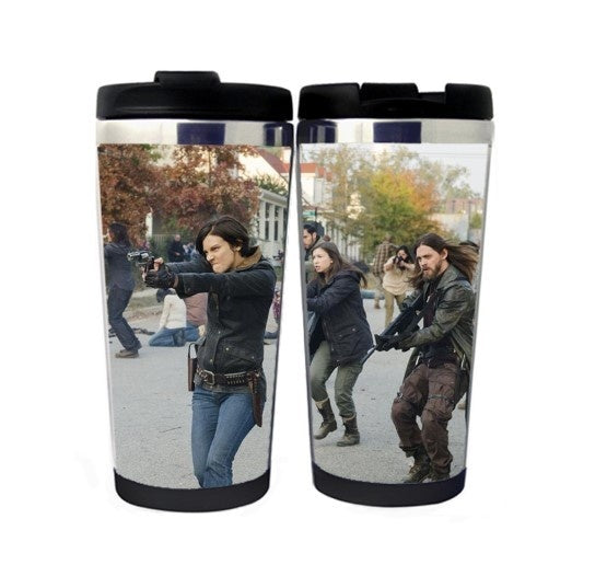 The Walking Dead Season 8 Rick Grimes Cup Stainless Steel 400ml Coffee Tea Cup Beer Stein Walking Dead Birthday Gifts Christmas Gifts