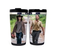 The Walking Dead Rick Grimes Carl Cup Stainless Steel 400ml Coffee Tea Cup Beer Stein Walking Dead Birthday Gifts Christmas Gifts