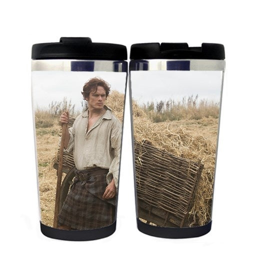 Outlander Jamie Fraser Mug Stainless Steel 400ml Coffee Tea Cup Beer Stein Outlander Birthday Gifts Christmas Gifts
