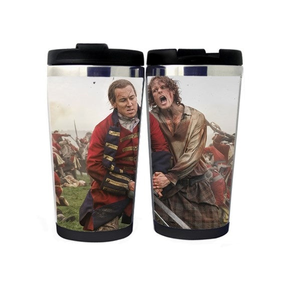 Outlander Jamie Fraser Mug Stainless Steel 400ml Coffee Tea Cup Beer Stein Outlander Birthday Gifts Christmas Gifts
