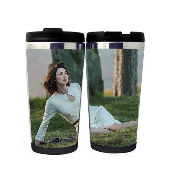 Outlander Claire Mug Stainless Steel 400ml Coffee Tea Cup Beer Stein Outlander Birthday Gifts Christmas Gifts