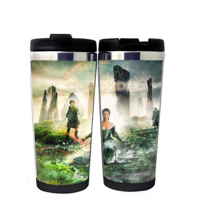 Outlander Claire Mug Stainless Steel 400ml Coffee Tea Cup Beer Stein Outlander Birthday Gifts Christmas Gifts
