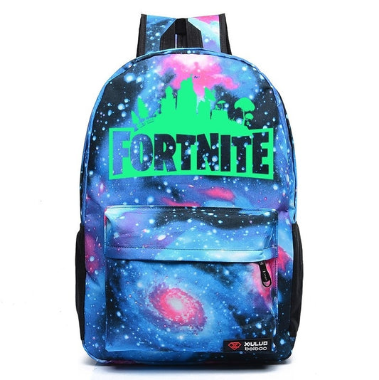 Fortnite Luminous Backpack School bag Travel Bag Canvas bag Shoulder bag Fortnite Birthday Gifts Christmas Gifts
