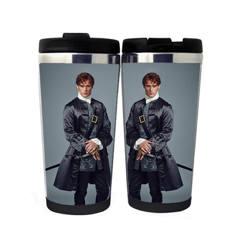 Outlander Jamie Fraser Mug Stainless Steel 400ml Coffee Tea Cup Beer Stein Outlander Birthday Gifts Christmas Gifts