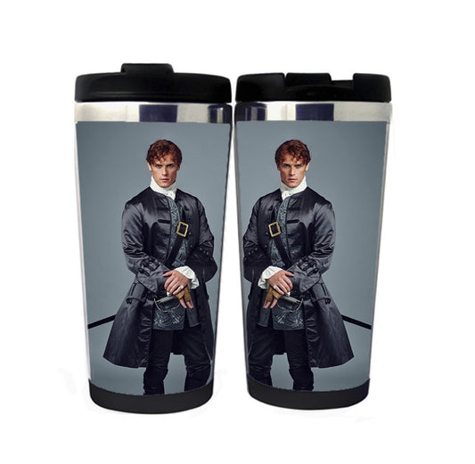 Outlander Jamie Fraser Mug Stainless Steel 400ml Coffee Tea Cup Beer Stein Outlander Birthday Gifts Christmas Gifts
