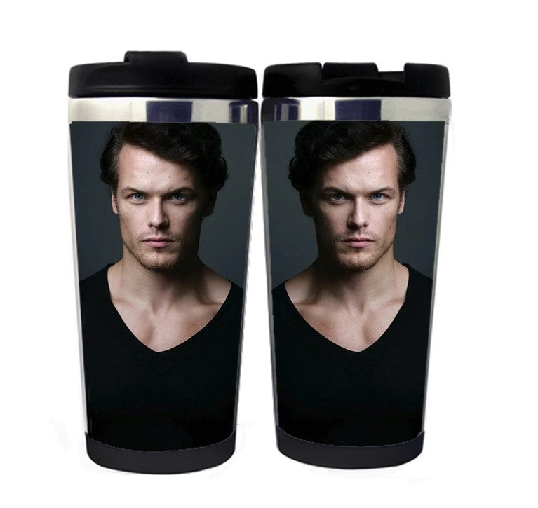 Jamie Fraser Mug Stainless Steel 400ml Coffee Tea Cup Beer Stein Outlander Birthday Gifts Christmas Gifts